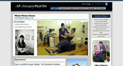 Desktop Screenshot of ab-pilates.com